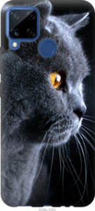 Чехол Красивый кот для Realme C15