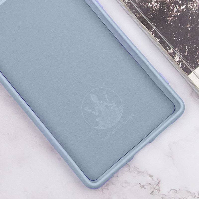 Фото Чехол Silicone Cover Lakshmi Full Camera (AAA) для Google Pixel 7 (Голубой / Sweet Blue) на vchehle.ua