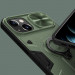 Купить TPU+PC чехол Nillkin CamShield Armor no logo (шторка на камеру) для Apple iPhone 14 (6.1") (Зеленый) на vchehle.ua
