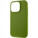Купить Чехол Silicone Case Full Protective (AA) NO LOGO для Apple iPhone 14 Pro (6.1") (Зеленый / Dark Olive) на vchehle.ua