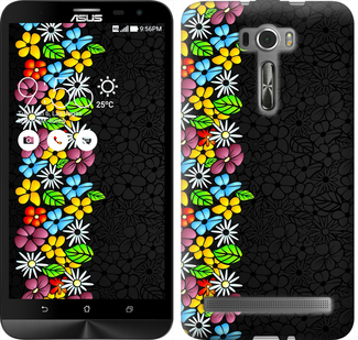 

Чехол цветочный орнамент для Asus ZenFone 2 Laser ZE601KL 328054