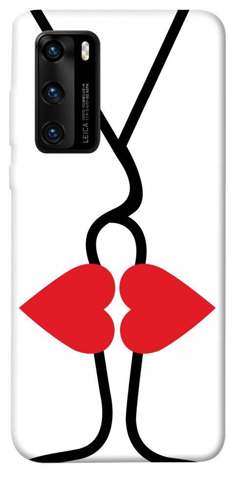 

Чехол Поцелуй для Huawei P40 1100264