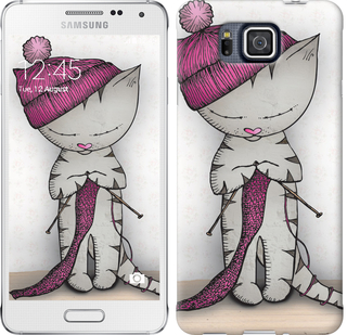 

Чехол Кошка рукодельница для Samsung Galaxy Alpha G850F 584089