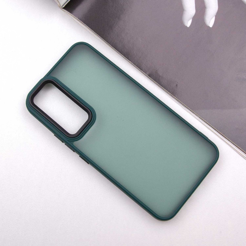 Фото Чохол TPU+PC Lyon Frosted на Samsung Galaxy A15 4G/5G / M15 5G (Green) на vchehle.ua
