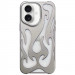 Чехол TPU WinFire для Apple iPhone 16 Plus (6.7") (Silver)