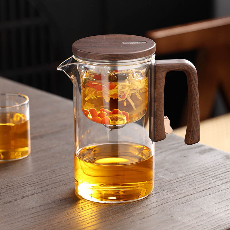 Фото Чайник для заваривания TeaPot D-28 Small pretty waist 720ml (Transparent) на vchehle.ua
