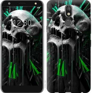

Чехол Череп-часы для LG K40 763477