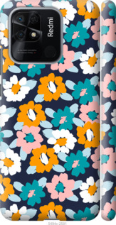 

Чехол Цветочный фон v3 для Xiaomi Redmi 10C 1434540
