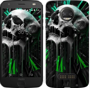 

Чехол Череп-часы для Motorola Moto G5 PLUS 703170