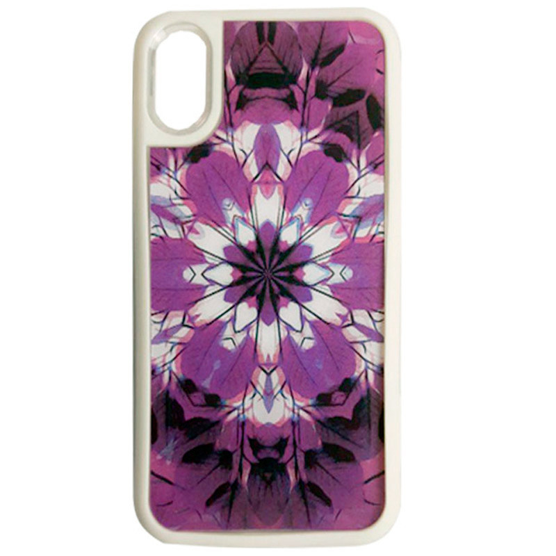 

Голограммный 3D чехол с анимированной заставкой Kaleido Bloom для Apple iPhone X (5.8") / XS (5.8") (Мандала - белый фон) 700700