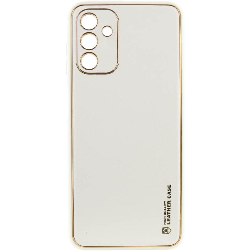 Кожаный чехол Xshield для Samsung Galaxy A34 5G (Белый / White)