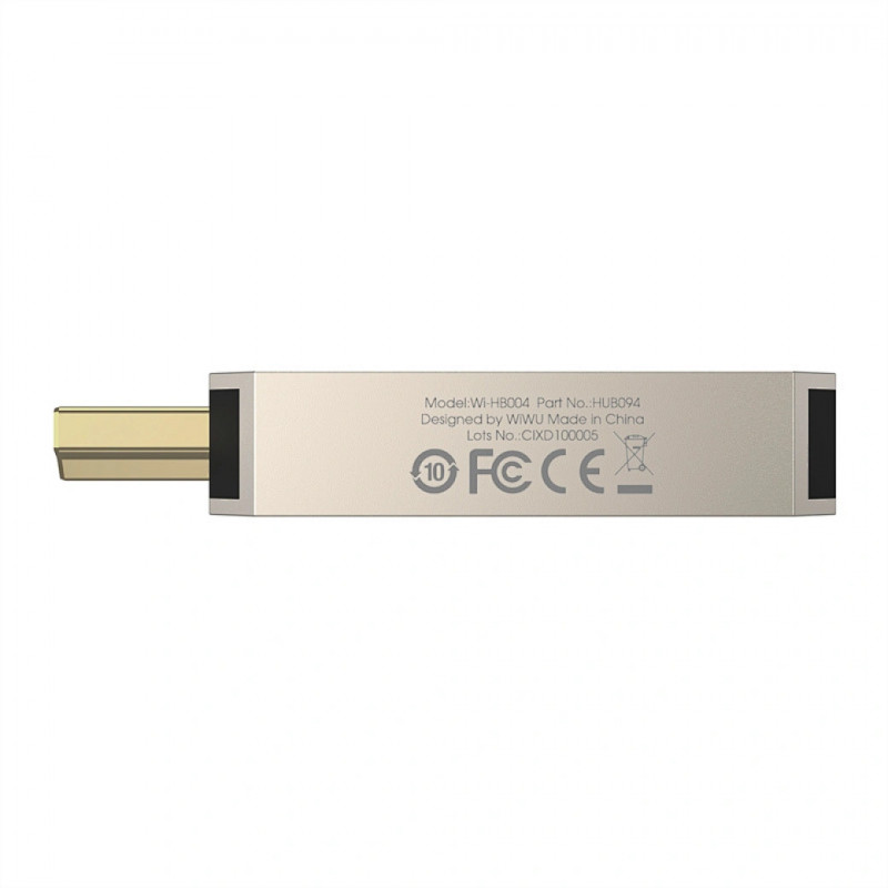 Фото Переходник WIWU Wi-HB004 Infinite USB-C to HDMI (Silver) в магазине vchehle.ua