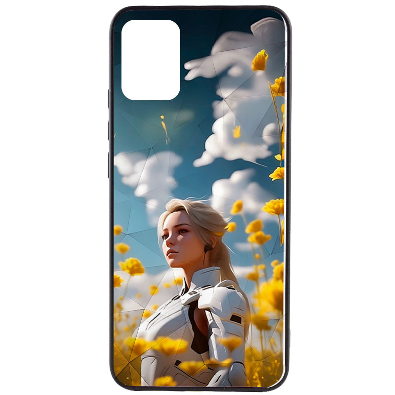 TPU+PC чехол Prisma Ladies для Samsung Galaxy A31 (Anime)