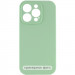 Чехол Silk Full Camera Protective (AA) NO LOGO для Apple iPhone 16 (6.1") (Зеленый / Pistachio)