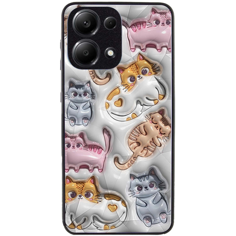 Фото TPU+PC чохол Prisma Fluffie на Xiaomi Poco X6 / Note 13 Pro 5G (Kittens) на vchehle.ua