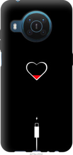 

Чохол Подзарядка сердца для iPhone на Nokia X20 1272587