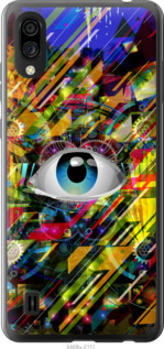 

Чехол Абстрактный глаз для ZTE Blade A5 2020 1443874