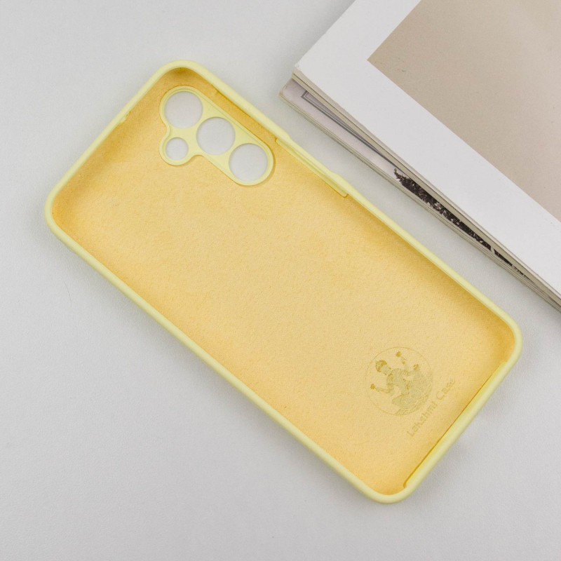 Чехол Silicone Cover Lakshmi Full Camera (AA) для Samsung Galaxy A16 4G/5G (Желтый / Mellow Yellow) в магазине vchehle.ua