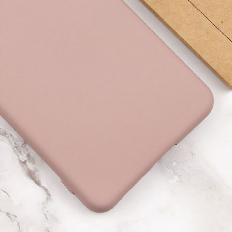 Фото Чохол TPU GETMAN Liquid Silk Full Camera на Xiaomi Redmi Note 13 Pro 4G (Рожевий / Pink Sand) на vchehle.ua
