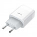 Фото СЗУ Hoco C73A Glorious 2.4A (2USB-A) (Белый) на vchehle.ua
