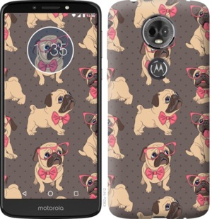

Чехол мопсики 2 для Motorola Moto E5 Plus 731723