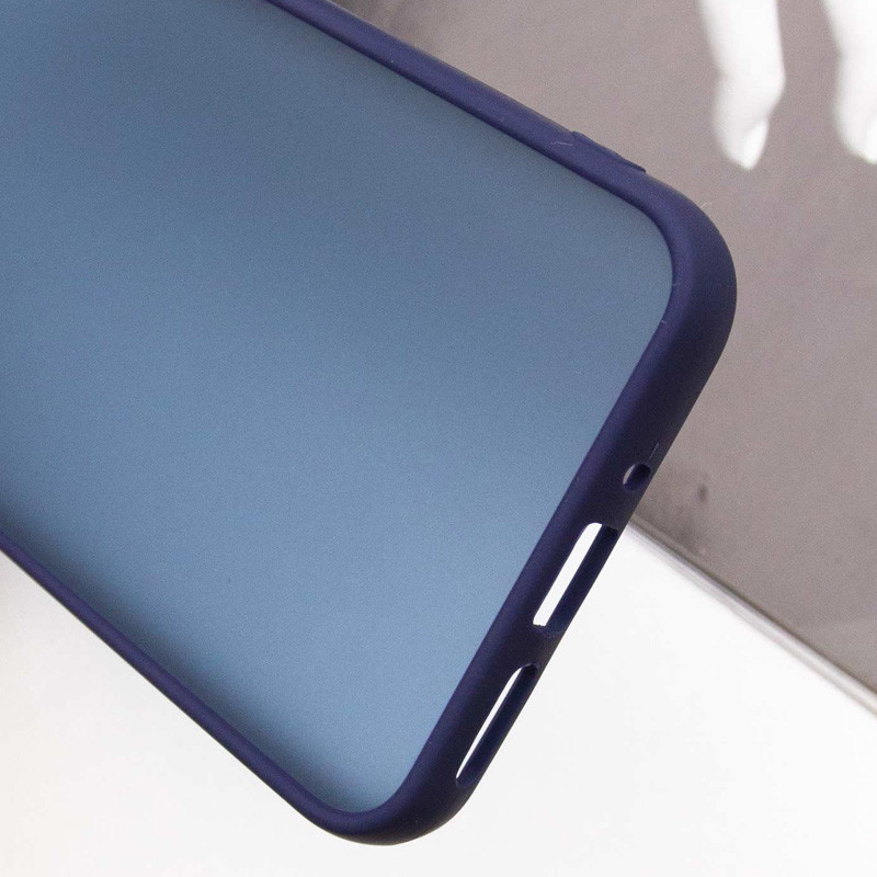 Купити Чохол TPU+PC Lyon Frosted на Samsung Galaxy A55 (Deep Navy) на vchehle.ua