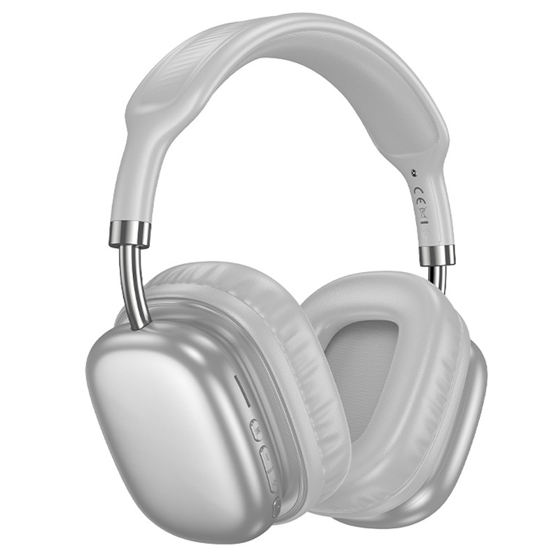 Накладные беспроводные наушники Hoco W52 Wonderful (Silver)