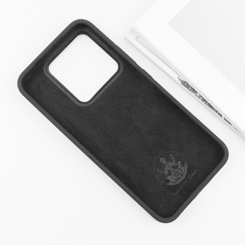 Чохол Silicone Cover Lakshmi (AAA) на Xiaomi 14 Pro (Чорний / Black) в магазині vchehle.ua