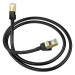 Купить Дата кабель Hoco US02 Level pure copper gigabit ethernet (1m) (Black) на vchehle.ua