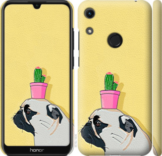 

Чохол Мопс з кактусом на Huawei Y6s 902576
