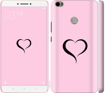 

Чехол Сердце 1 для Xiaomi Mi Max 899563