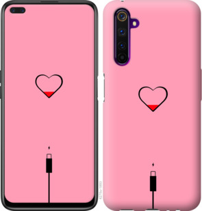 

Чехол Подзарядка сердца1 для Realme 6 Pro 919930
