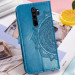 Шкіряний чохол (книжка) Art Case з візитницею на Xiaomi Redmi 9 (Синій) в магазині vchehle.ua