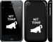 Чехол Уставший кот для iPhone 3Gs