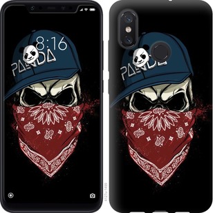

Чехол Череп в кепке для Xiaomi Mi8 669137