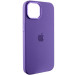 Чохол Silicone Case Metal Buttons (AA) на Apple iPhone 12 Pro Max (6.7") (Фіолетовий / Iris)