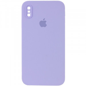 Чохол Silicone Case Square Full Camera Protective (AA) для iPhone XS (5.8")