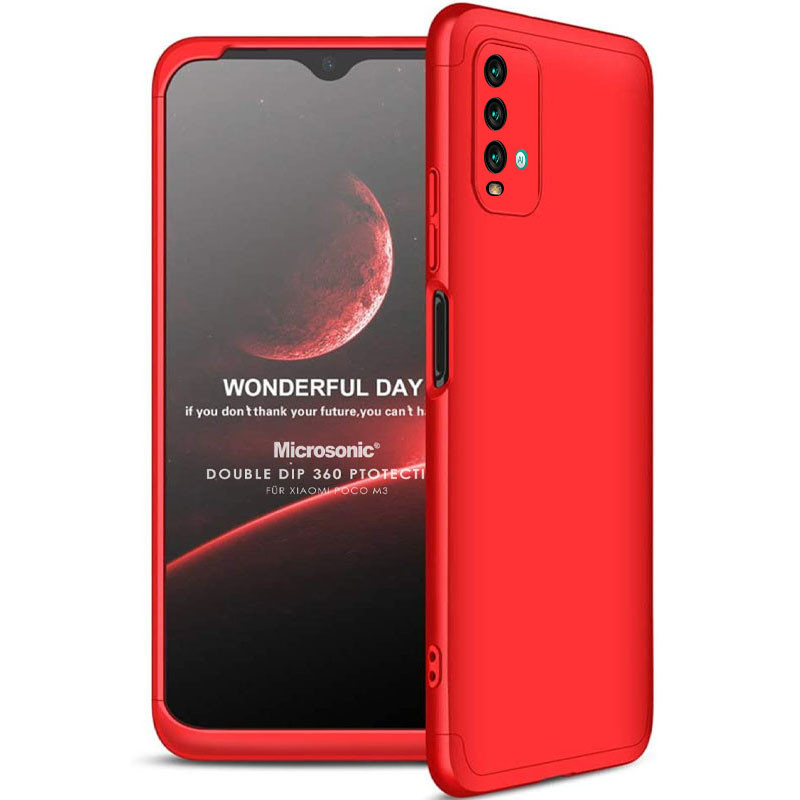 

Пластикова накладка GKK LikGus 360 градусів (орр) для Xiaomi Redmi Note 9 4G (Червоний) 1158795