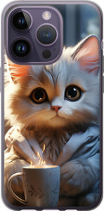 Чехол White cat для iPhone 14 Pro