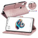 Кожаный чехол (книжка) Art Case с визитницей для Xiaomi Redmi Note 5 Pro / Note 5 (DC) (Розовый) в магазине vchehle.ua