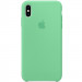 Чехол Silicone case (AAA) для Apple iPhone XS Max (6.5") (Зеленый / Spearmint)