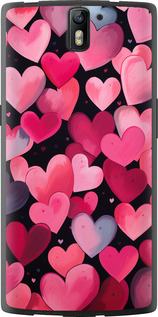 

Чехол Сердечки 4 для OnePlus 1 1646403