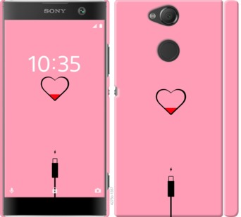 

Чехол Подзарядка сердца1 для Sony Xperia XA2 H4113 730219