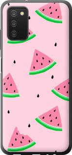 Чехол Розовый арбуз для Samsung Galaxy A03s A037F