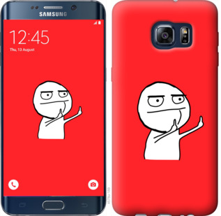 

Чехол Мем для Samsung Galaxy S6 Edge Plus G928 811391