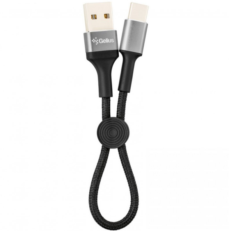 Дата кабель Gelius Pro Short GP-UC107 Type-C (0.2m) (Black)