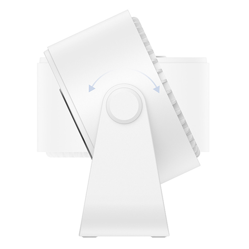 Купить Настольный вентилятор Hoco HX66 desktop circulating fan 3000 mAh (White) на vchehle.ua