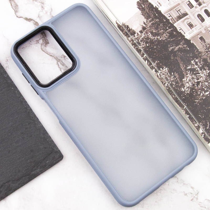 Чехол TPU+PC Lyon Frosted для Motorola Moto G14 (Sierra Blue) в магазине vchehle.ua