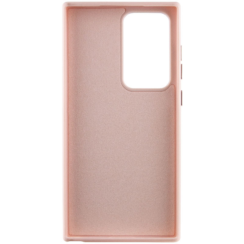 Фото Шкіряний чохол Bonbon Leather Metal Style на Samsung Galaxy S23 Ultra (Рожевий / Light pink) в маназині vchehle.ua