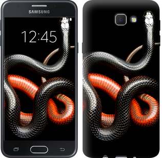 

Чохол Червоно-чорна змія на чорному тлі на Samsung Galaxy J5 Prime 481994